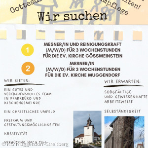 Mesnerausschreibung!